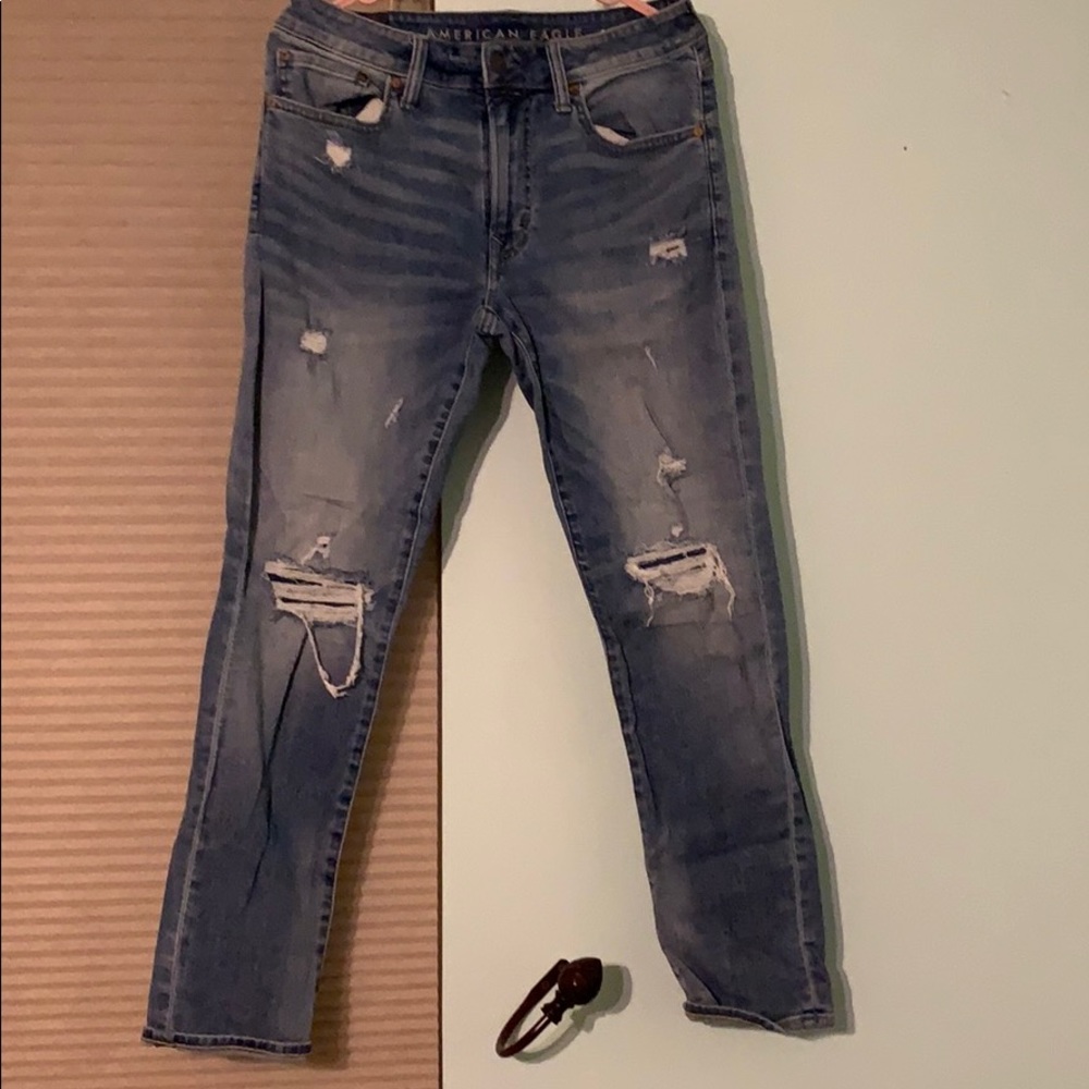 American Eagle distress Jeans 31x30